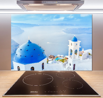 Panel do kuchni Santorini Grecja
