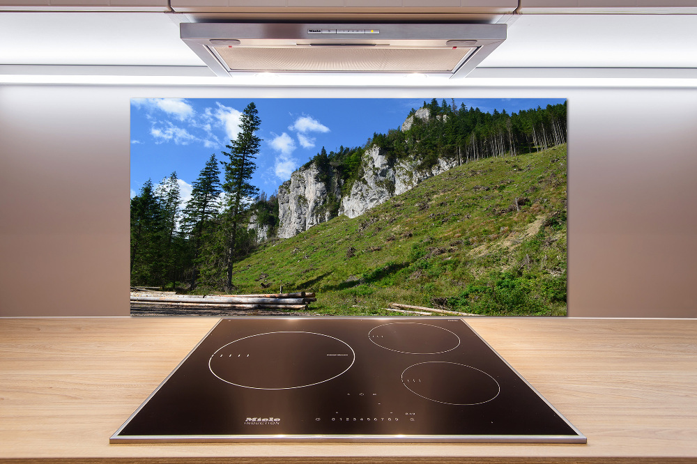 Panel do kuchni Skaliste szczyty