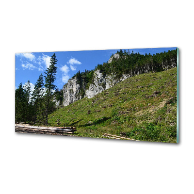 Panel do kuchni Skaliste szczyty