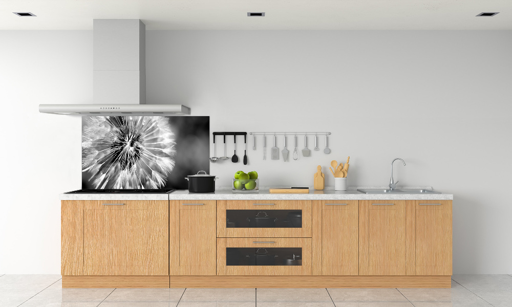 Panel między meble w kuchni Dmuchawce