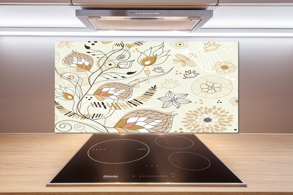 Panel między meble w kuchni Ornamenty