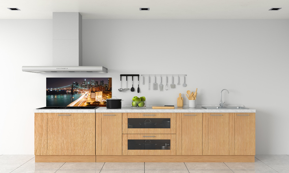 Panel do kuchni Nowy Jork nocą