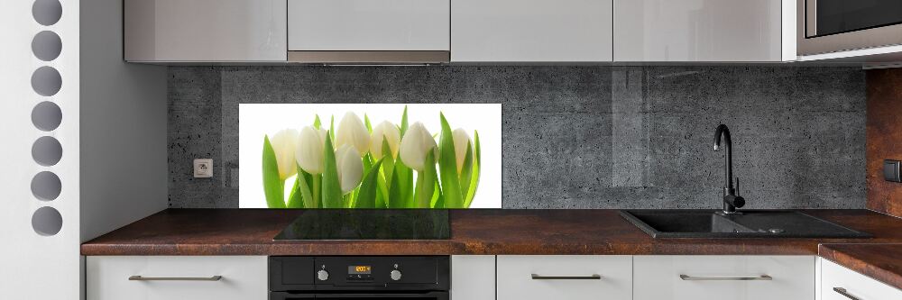 Panel między meble w kuchni Tulipany