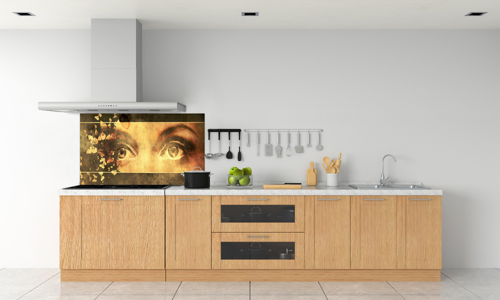 Panel do kuchni Oczy i motyle