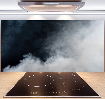 Panel między meble w kuchni Biały dym