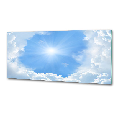 Panel do kuchni Chmury na niebie