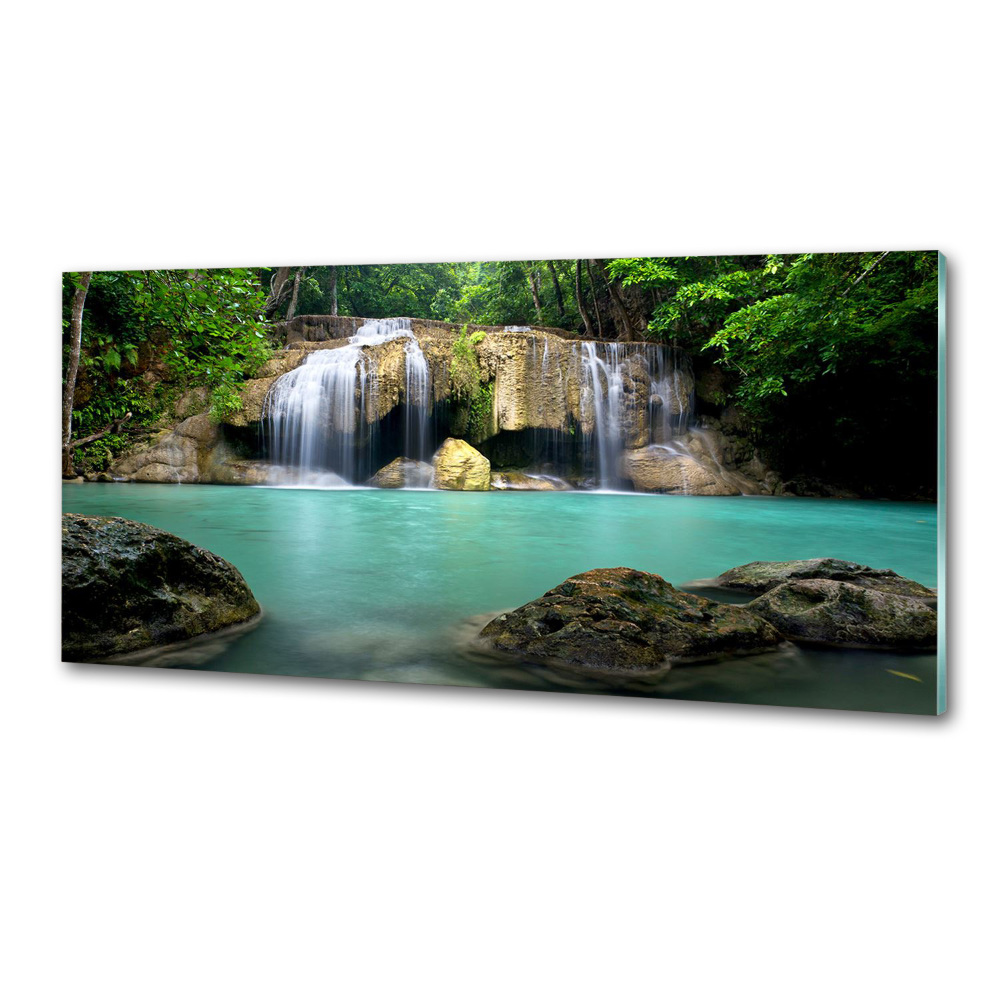 Panel między meble w kuchni Wodospad