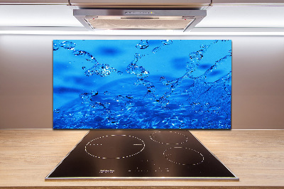 Panel dekor szkło Krople wody