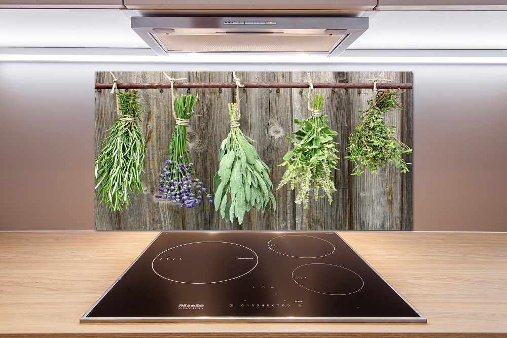 Panel do kuchni Zioła na sznurku