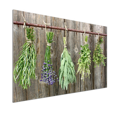 Panel do kuchni Zioła na sznurku