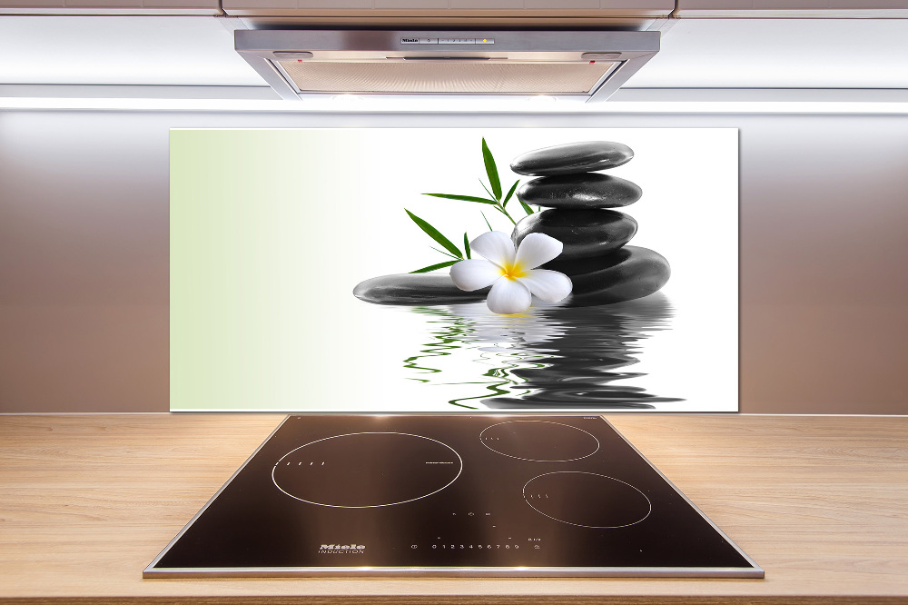 Panel dekor szkło Kamienie zen