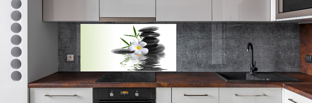 Panel dekor szkło Kamienie zen