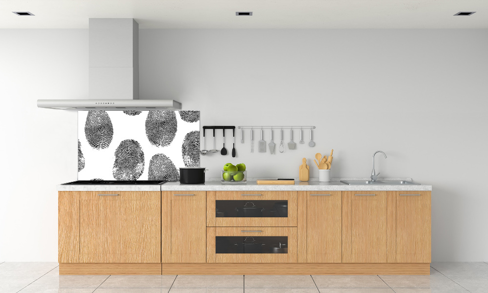 Panel do kuchni Odciski palców