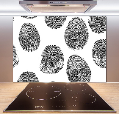Panel do kuchni Odciski palców