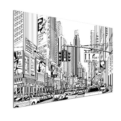 Panel do kuchni Ulice Nowego Jorku