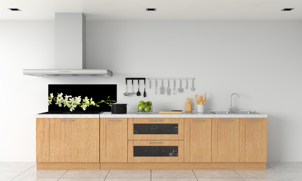 Panel między meble w kuchni Orchidea