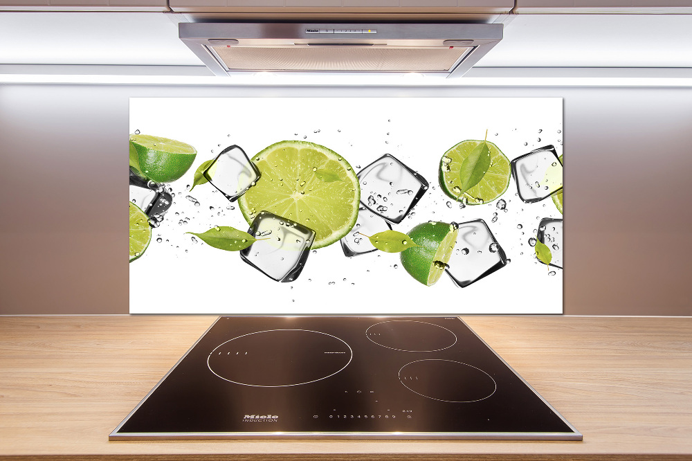 Panel do kuchni Limonka z lodem