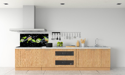 Panel dekor szkło Kiwi i woda