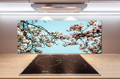 Panel do kuchni Kwiaty magnolii