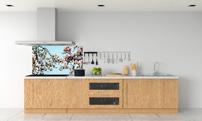 Panel do kuchni Kwiaty magnolii