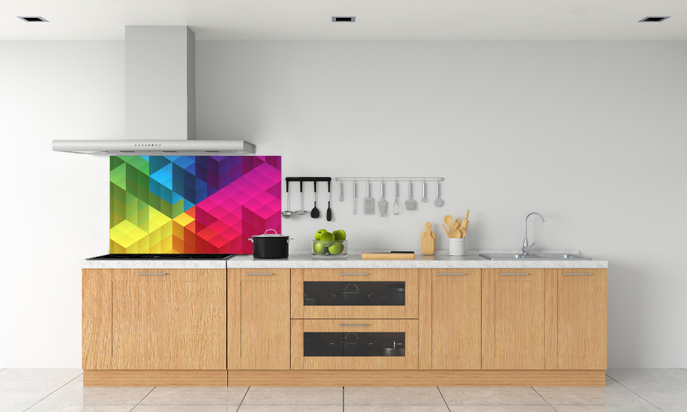 Panel do kuchni Geometryczne tło