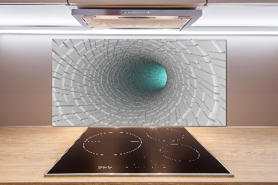 Panel między meble w kuchni Tunel 3D