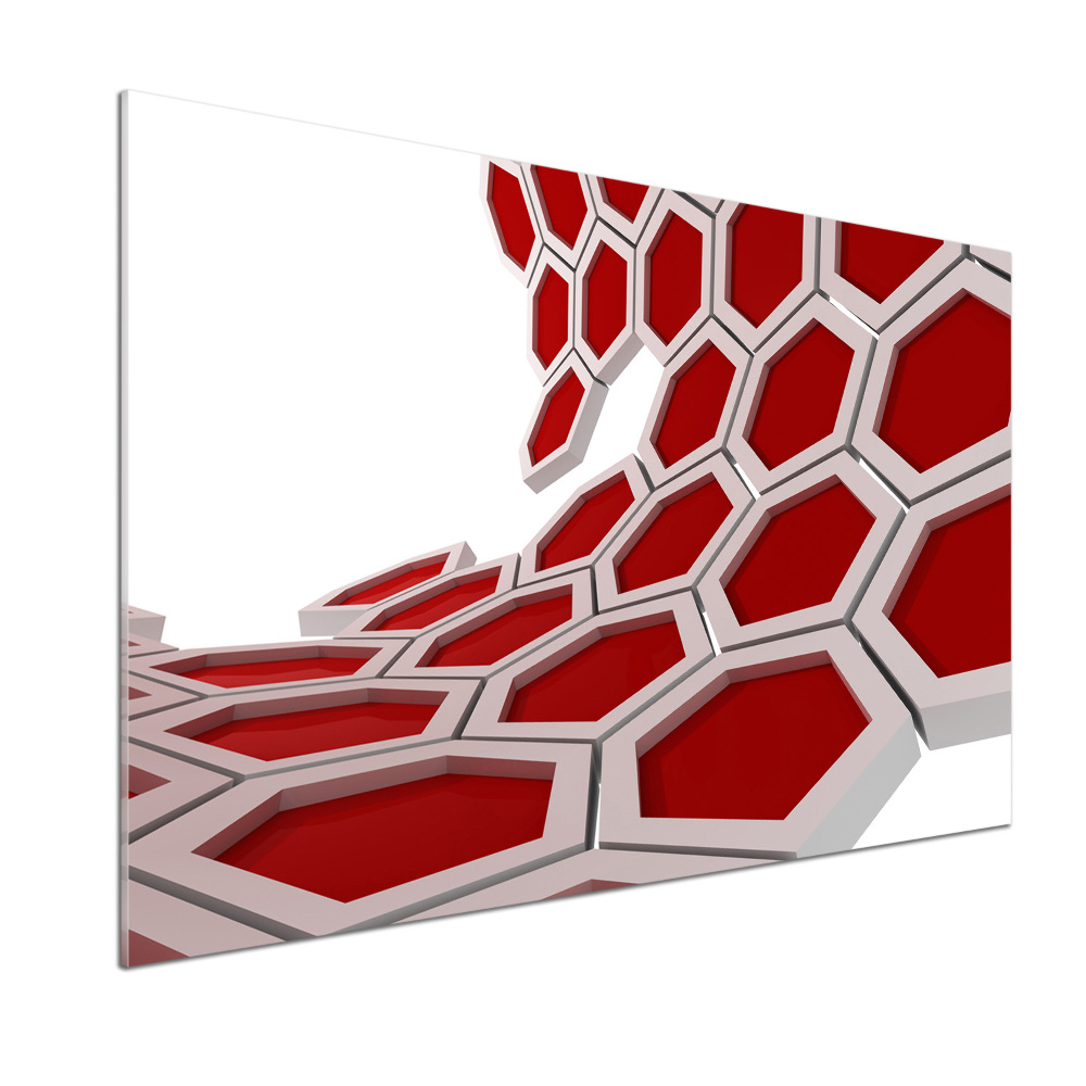 Panel do kuchni Abstrakcja 3D