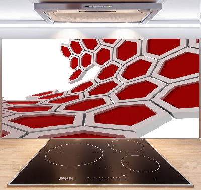 Panel do kuchni Abstrakcja 3D