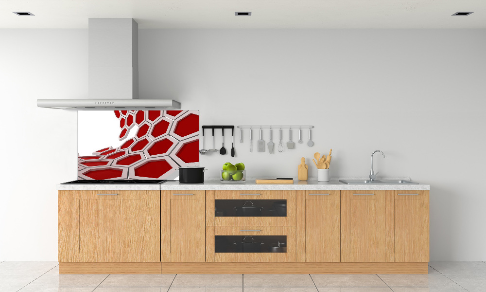 Panel do kuchni Abstrakcja 3D