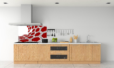 Panel do kuchni Abstrakcja 3D