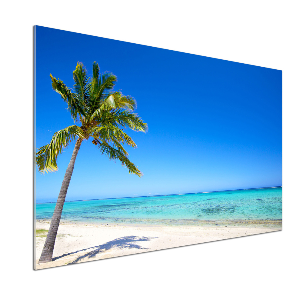 Panel do kuchni Tropikalna plaża