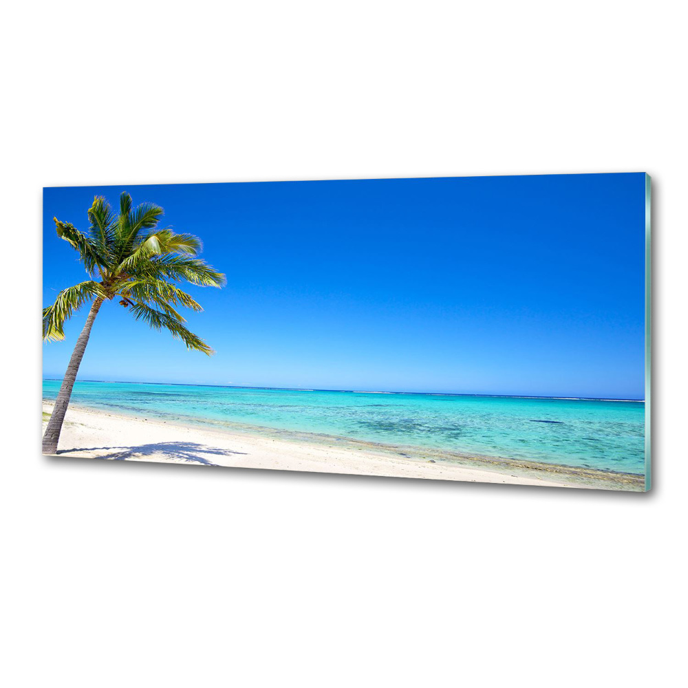 Panel do kuchni Tropikalna plaża