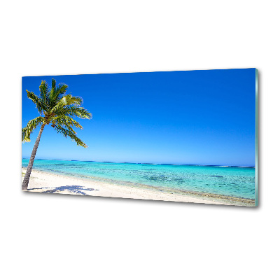 Panel do kuchni Tropikalna plaża