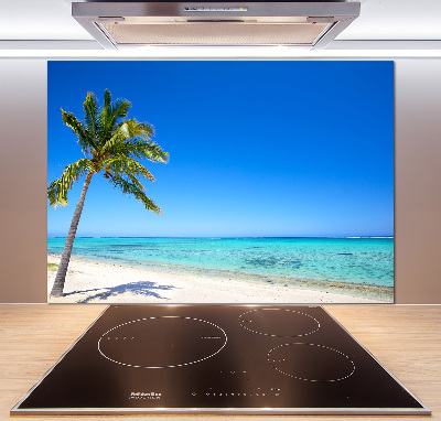Panel do kuchni Tropikalna plaża