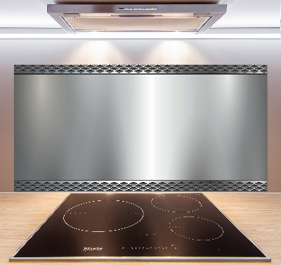 Panel dekor szkło Metalowe tło