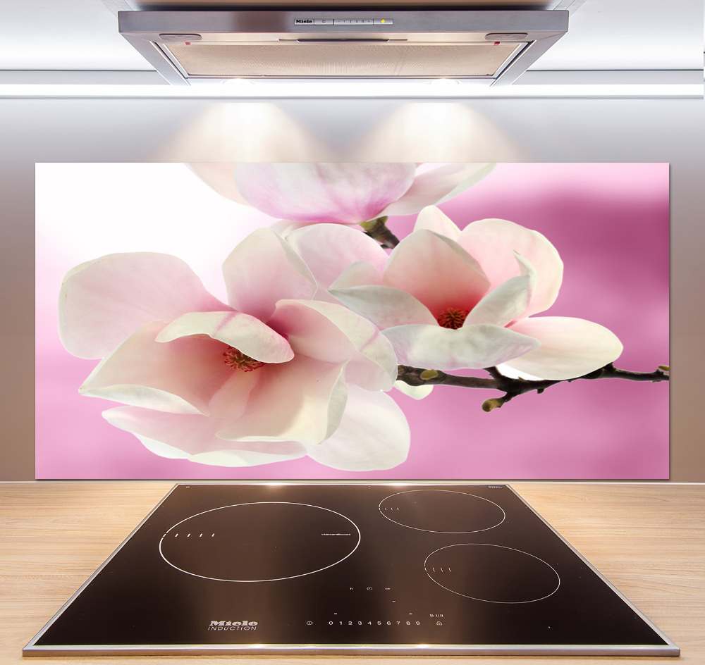 Panel między meble w kuchni Magnolia