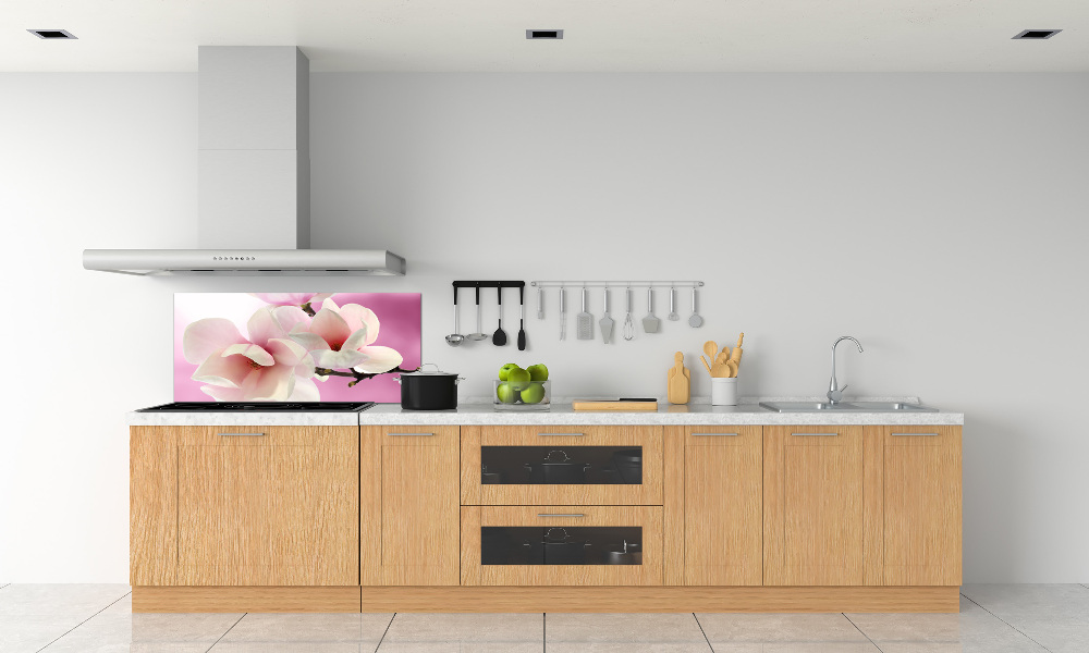 Panel między meble w kuchni Magnolia