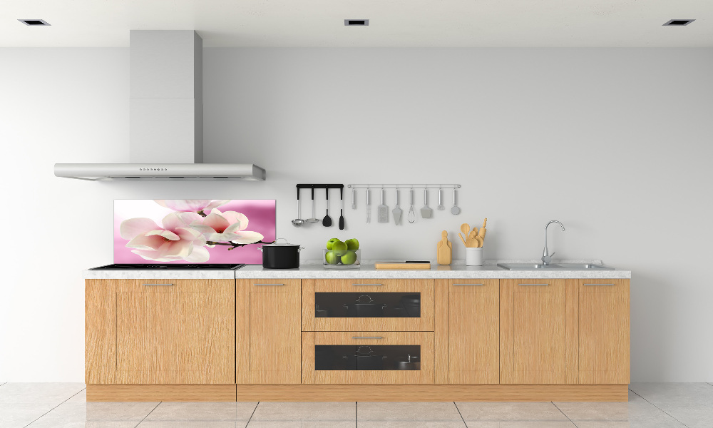 Panel między meble w kuchni Magnolia