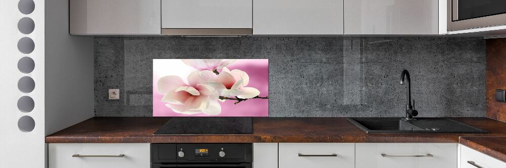 Panel między meble w kuchni Magnolia