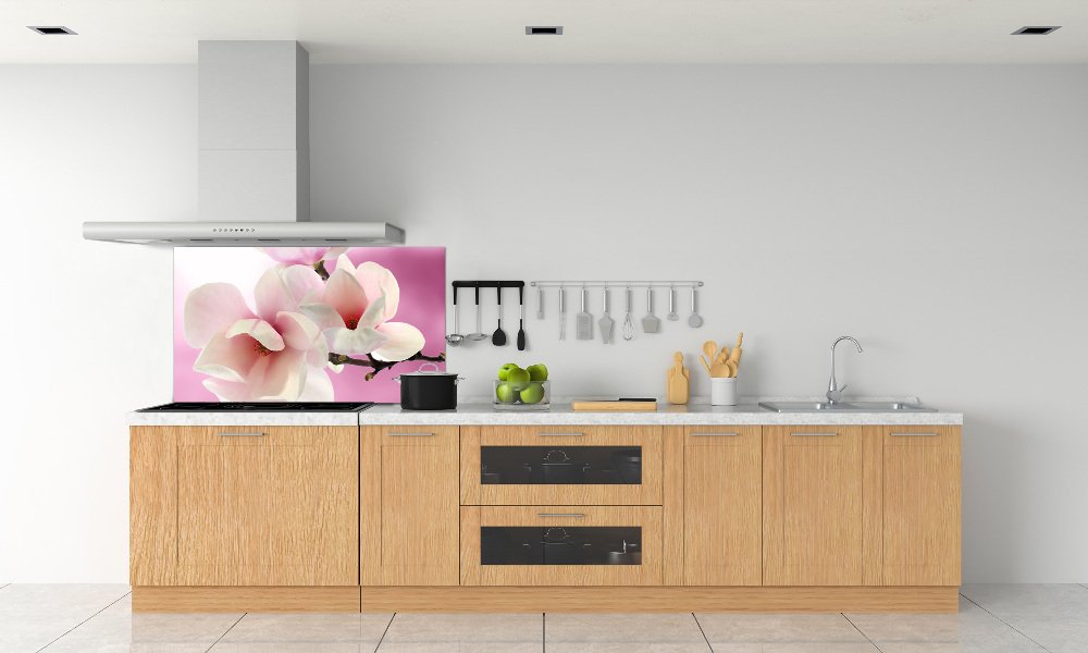 Panel między meble w kuchni Magnolia