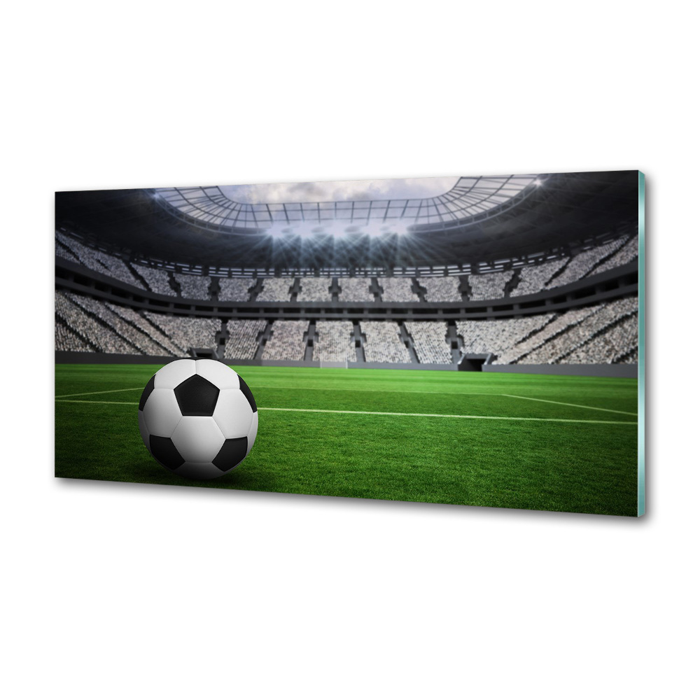Panel do kuchni Piłka na stadionie