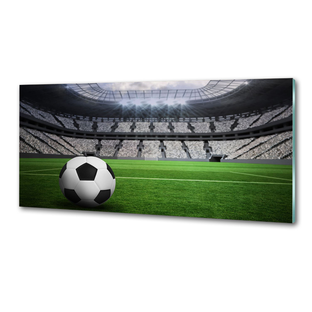 Panel do kuchni Piłka na stadionie