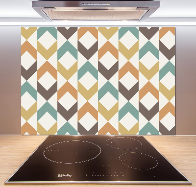Panel między meble w kuchni Retro tło