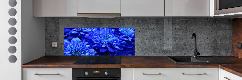 Panel do kuchni Niebieski aster