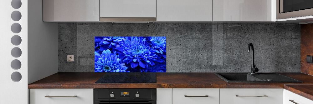 Panel do kuchni Niebieski aster