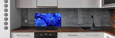 Panel do kuchni Niebieski aster