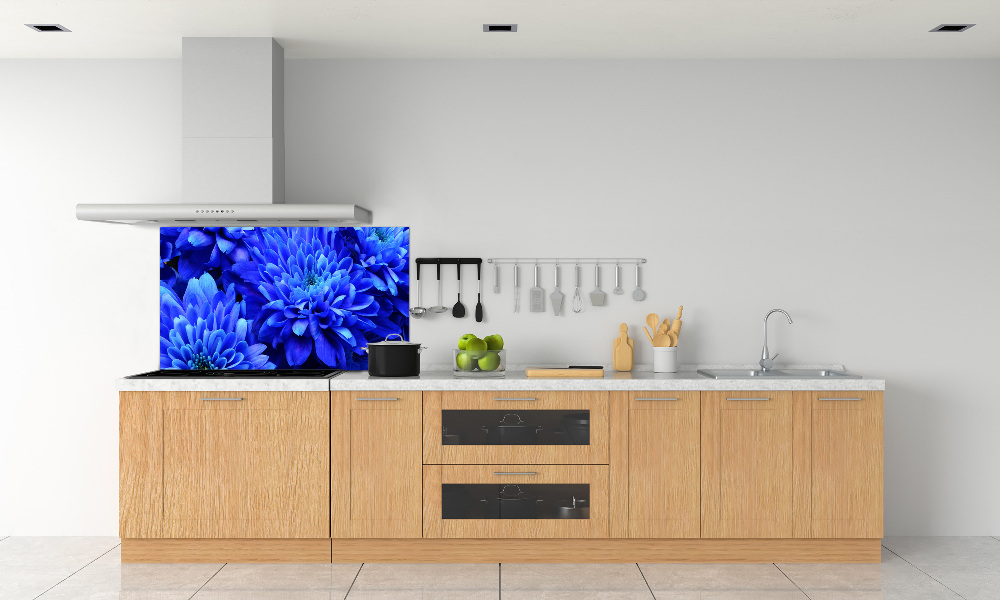 Panel do kuchni Niebieski aster