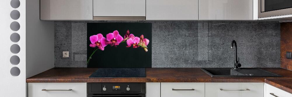 Panel między meble w kuchni Orchidea