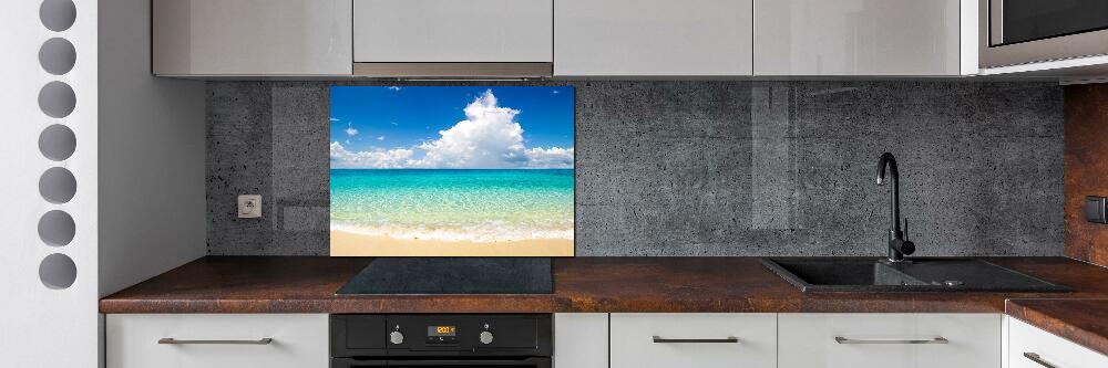 Panel dekor szkło Rajska plaża