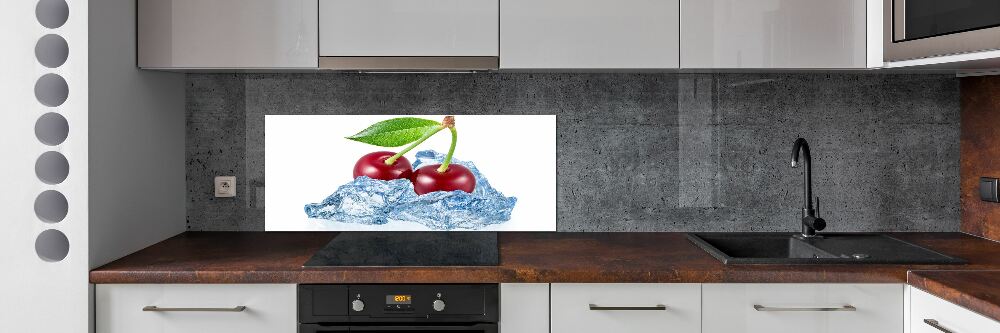 Panel do kuchni Wiśnia z lodem